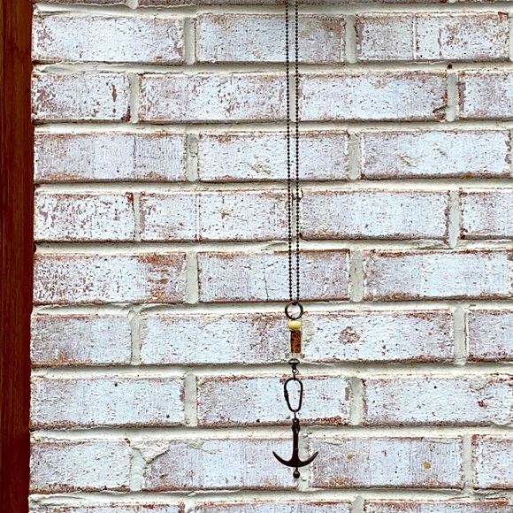 Anchor, Skull & Crossbones Necklace - Picture 11 of 12